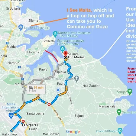 Modern Seafront! Kalkara