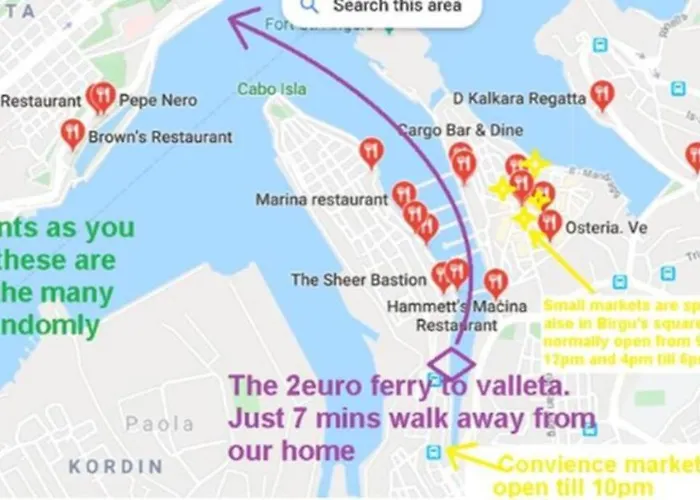 Modern Seafront! * Kalkara