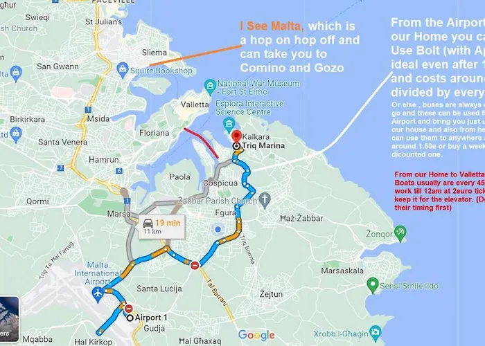 Modern Seafront! Kalkara